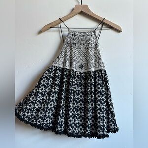 Unique Paper Crane Babydoll Style Top - M